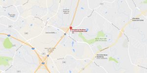 Concord NC Map
