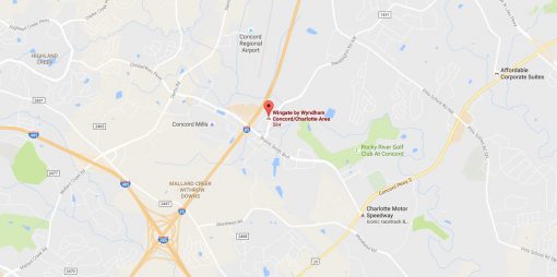 Concord NC Map - North Carolina Broker Exam